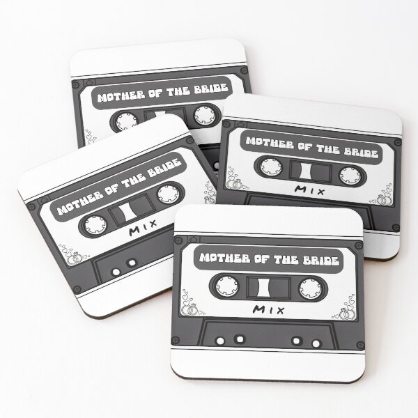 Item preview, Mother of the Bride Shirt – Mixtape Cassette Wedding Tee – Wedding Party Gift for Mother of the Bride designed and sold by MusicFanTees.