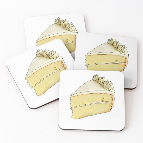 Item preview, Vanilla cake slice  designed and sold by Ashley’sAnimalz.