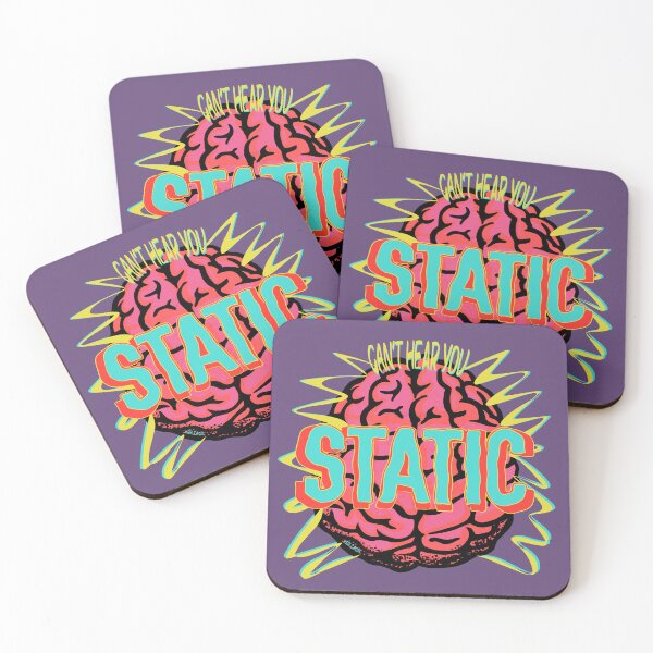 Item preview, Brain Static - Overstimulated Thoughts designed and sold by KerlZ.
