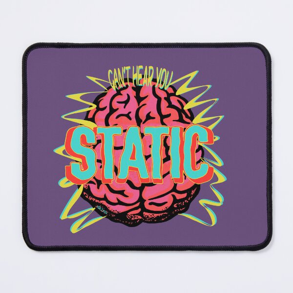 Item preview, Brain Static - Overstimulated Thoughts designed and sold by KerlZ.