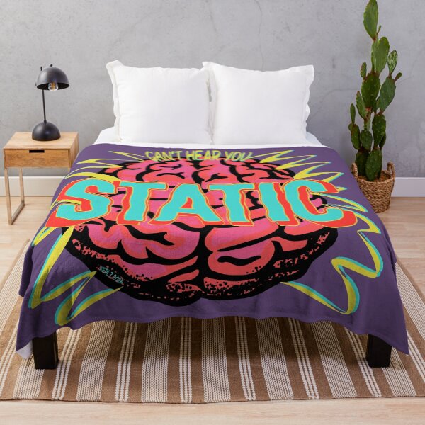 Item preview, Brain Static - Overstimulated Thoughts designed and sold by KerlZ.