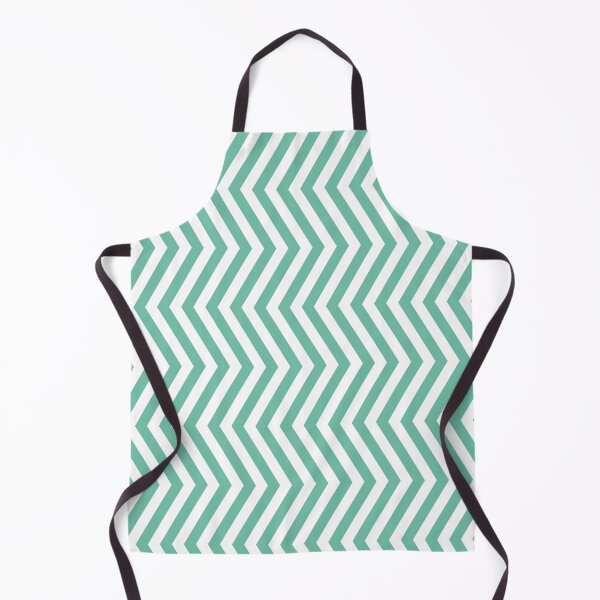 Item preview, Pastel Green And White Chevron Pattern designed and sold by pattern-archive.