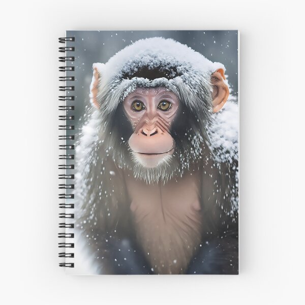 Item preview, Winter Gaze – Snow Monkey designed and sold by TheMarketplaceworld.