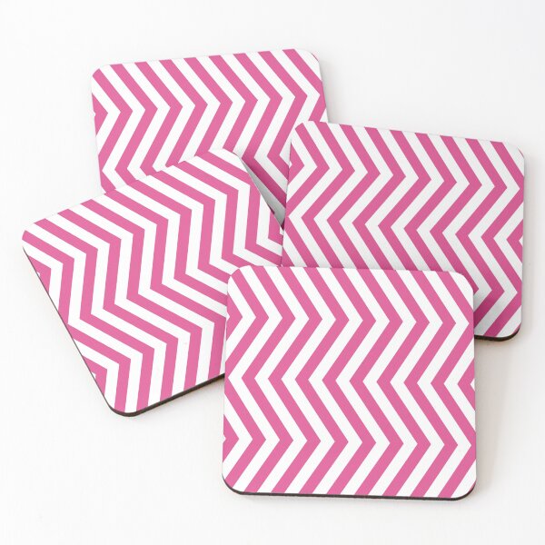 Item preview, Hot Pink And White Chevron Pattern designed and sold by pattern-archive.