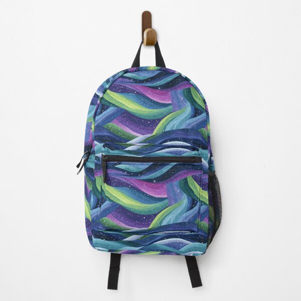 Item preview, Abstract Aurora Borealis Starry Night Sky Pattern designed and sold by NicolasGlowArt.