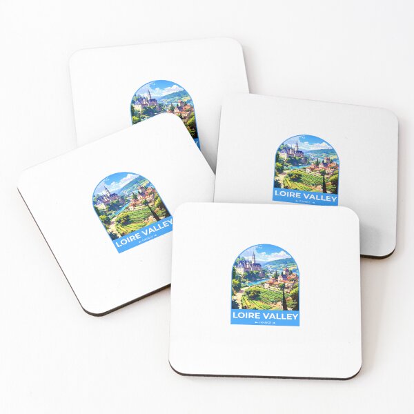Item preview, Loire Valley France Travel Sticker designed and sold by TulipaGraphics.