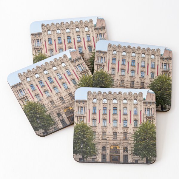 Item preview, A beautiful building in the Art Nouveau style. designed and sold by DanRaizPhoto.