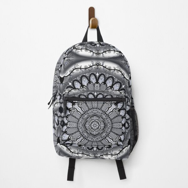 Aperçu de l'œuvre Mandala noir créée et vendue par LS. Studio.