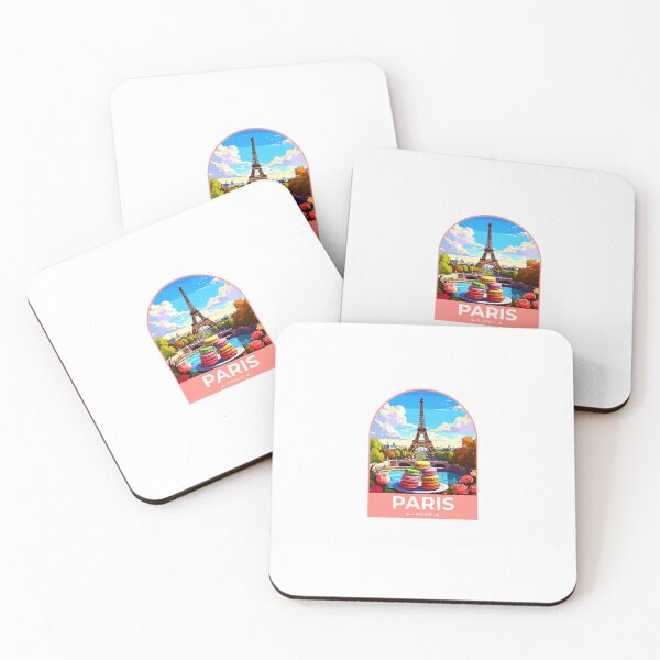 Item preview, Paris France Travel Sticker designed and sold by TulipaGraphics.