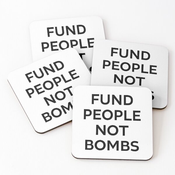 Item preview, Official Black  Fund People Not Bombs Protesters designed and sold by NinigFox.