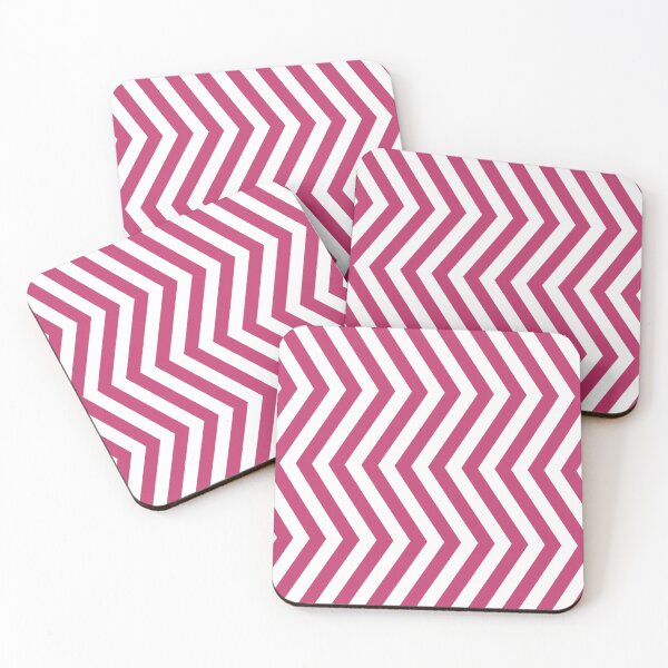 Item preview, Magenta And White Chevron Pattern designed and sold by pattern-archive.