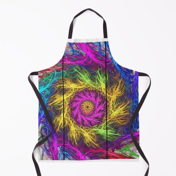 Item preview, Vibrant Fractal Spiral Energy Abstract designed and sold by PixorStudio.