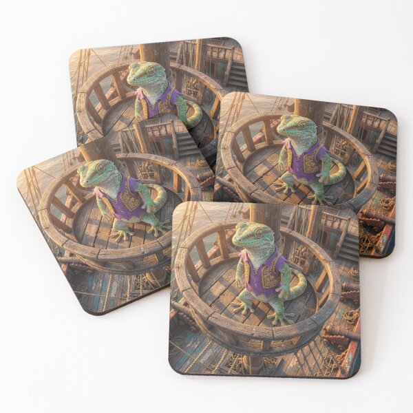 Item preview, Gecko Pirate  designed and sold by Tridentulus.