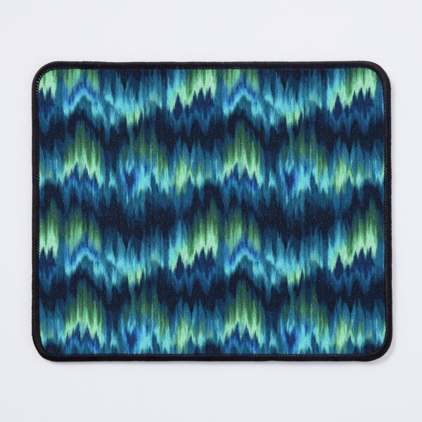 Item preview, Abstract Aurora Northern Lights Wavy Pattern designed and sold by NicolasGlowArt.