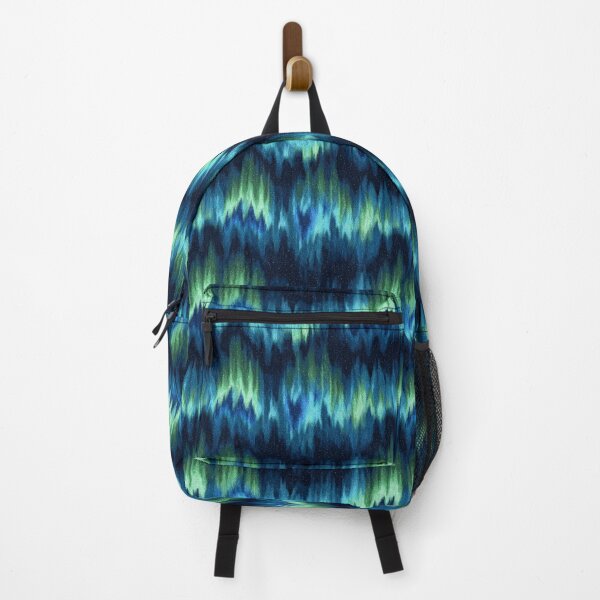Item preview, Abstract Aurora Northern Lights Wavy Pattern designed and sold by NicolasGlowArt.
