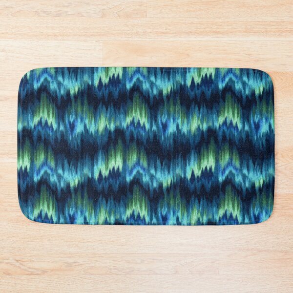 Item preview, Abstract Aurora Northern Lights Wavy Pattern designed and sold by NicolasGlowArt.