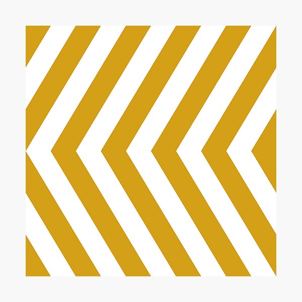Item preview, Mustard And White Chevron Pattern designed and sold by pattern-archive.