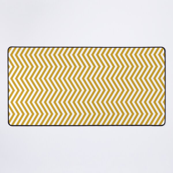 Item preview, Mustard And White Chevron Pattern designed and sold by pattern-archive.