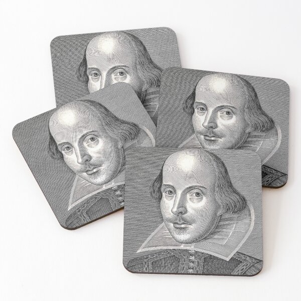 Item preview, William Shakespeare Portrait - Iconic Picture of the Bard Poet Playwright for Classic Literature Lover designed and sold by merkraht.
