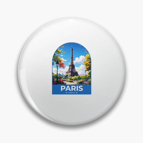 Item preview, Paris France Travel Sticker designed and sold by TulipaGraphics.