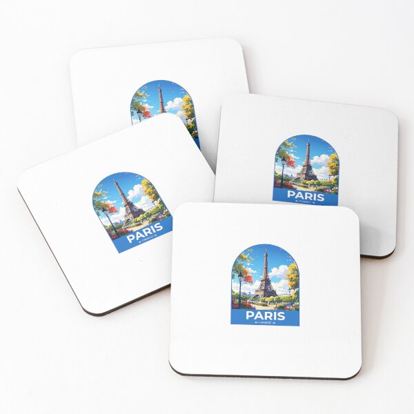 Item preview, Paris France Travel Sticker designed and sold by TulipaGraphics.