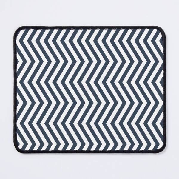 Item preview, Navy And White Chevron Pattern designed and sold by pattern-archive.
