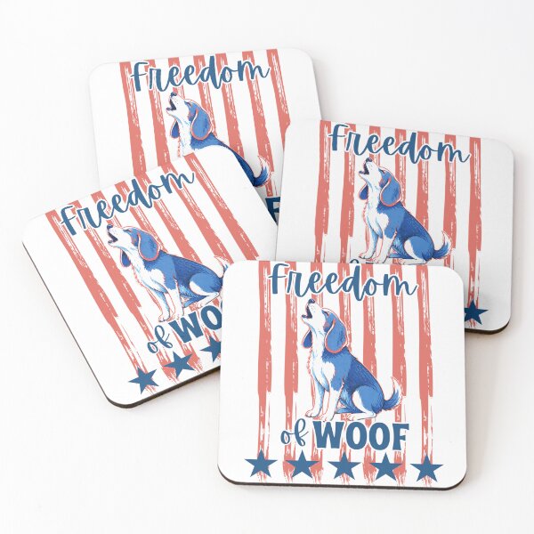 Item preview, Freedom of Woof designed and sold by crittersitter.
