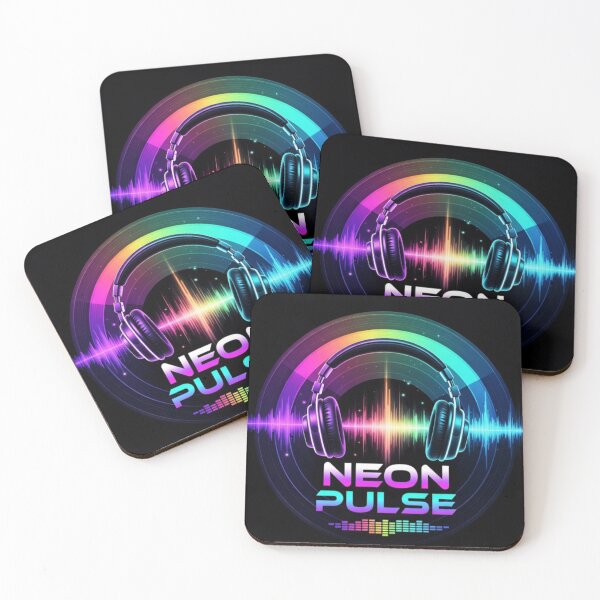Item preview, Neon Pulse – Vibrant Music Art designed and sold by Dogandesighn.