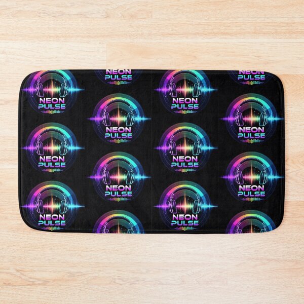 Item preview, Neon Pulse – Vibrant Music Art designed and sold by Dogandesighn.
