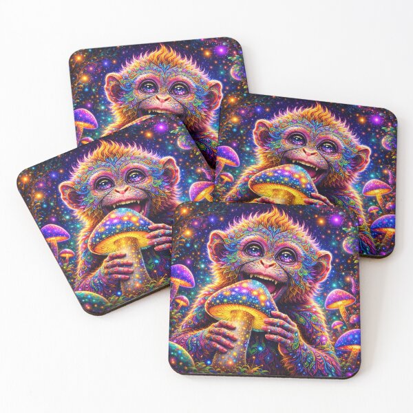 Item preview, Lab Visions 031: Cosmic Canopy Monkey designed and sold by The Psychedelic Anarchist.
