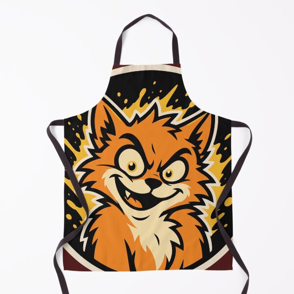 Item preview, Chaotic Orange Cat Mascot – Funny Cat Emblem designed and sold by EchoBlue Studio.