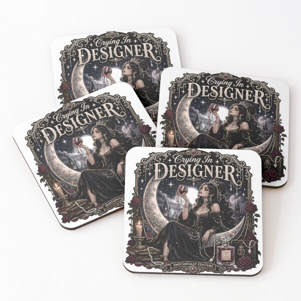 Item preview, Crying In Designer Celestial Goth Luxury Fashion Aesthetic designed and sold by StickyGuys.