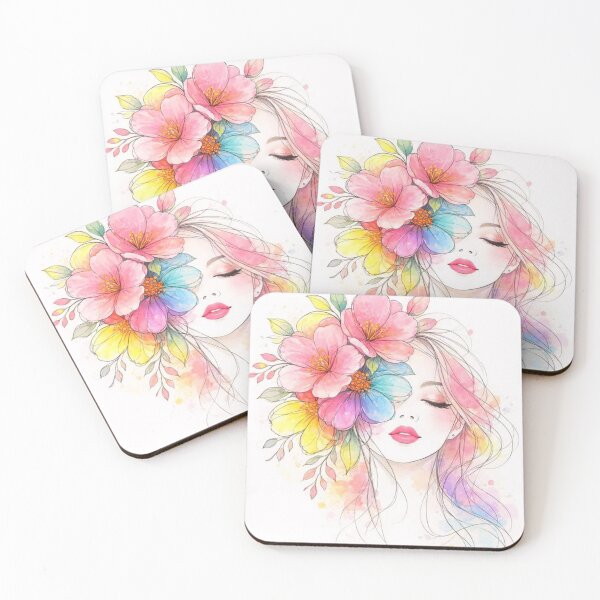 Item preview, Woman flower  designed and sold by Relimar.
