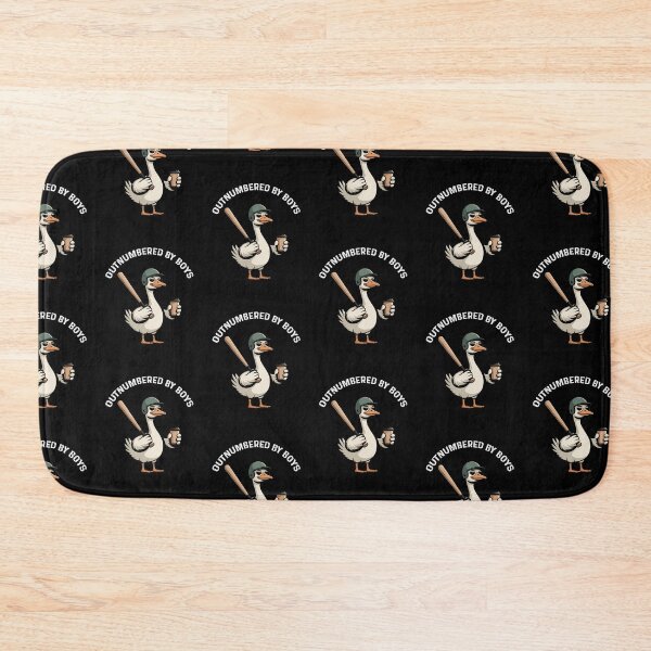 Item preview, Outnumbered By Boys Baseball Mom Funny Goose designed and sold by MuniraWearify.