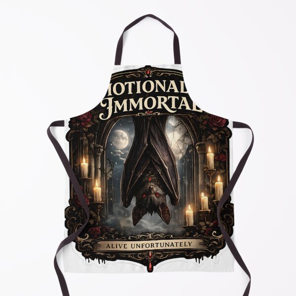Item preview, Emotionally Immortal Gothic Vampire Bat Dark Romance Aesthetic designed and sold by StickyGuys.