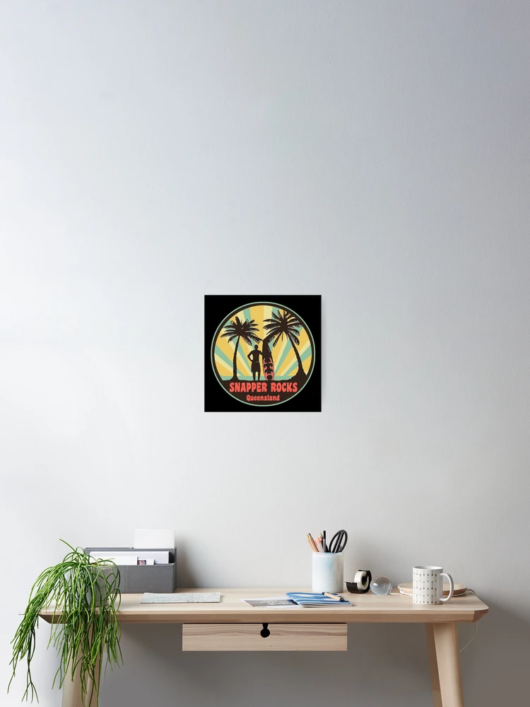 Thumbnail 2 of 3, Poster, Snapper Rocks designed and sold by blankshirt.