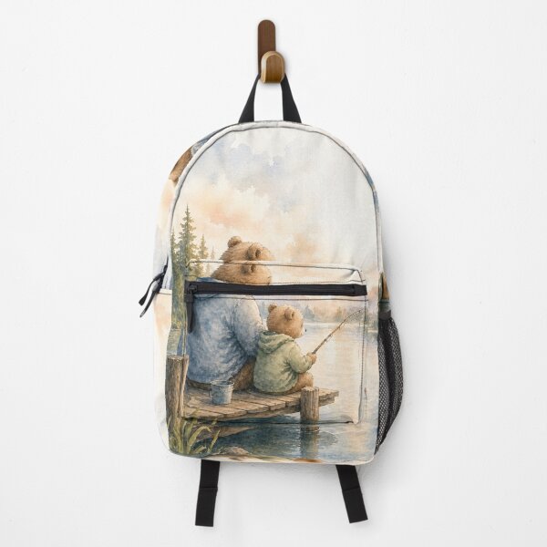 Item preview, I Love Our Time Together Dad | Fishing Bear Watercolour designed and sold by inspired-works.