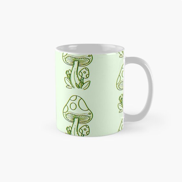 Item preview, Psychedelic Neon Mushroom Design On Green designed and sold by Vileprint.