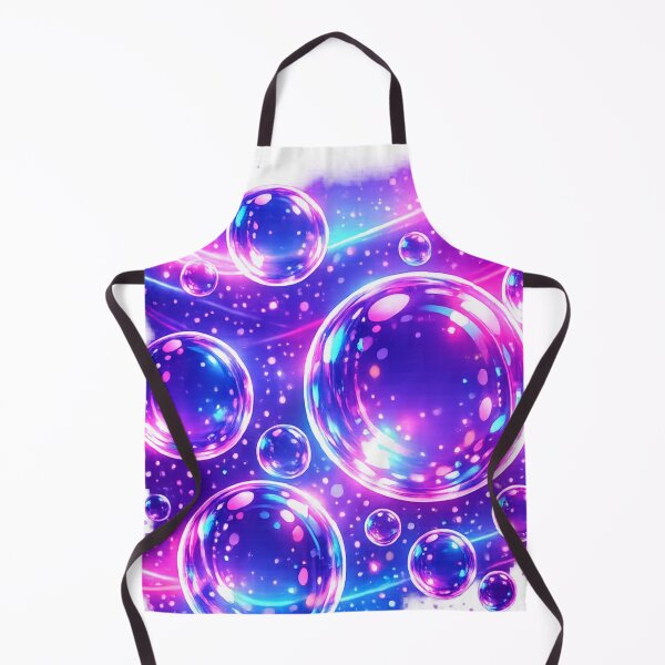 Item preview, Neon Bubble Design – Luminous Bubble Art in a Futuristic Glow Style designed and sold by Gletschie.