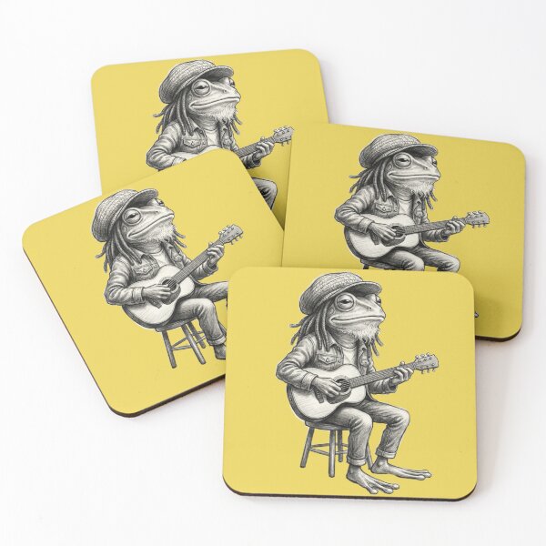 Artikelvorschau, Rasta-Frosch-Illustration entworfen und verkauft von MahanArts.