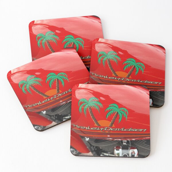 Item preview, Motorcycle Tank Art - Harley Palm Trees designed and sold by russellglantz.