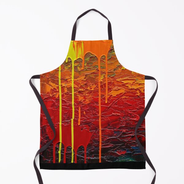 Item preview, Abstract Rainbow Impasto Paint Drip Texture designed and sold by PixorStudio.