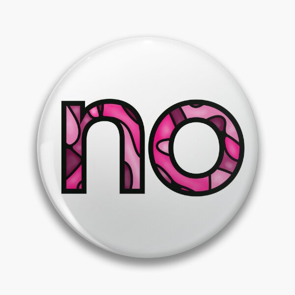 Item preview, No - stained glass pink designed and sold by kelly-mcmillon.