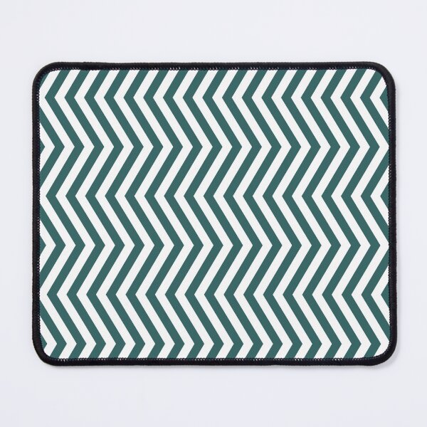 Item preview, Teal And White Chevron Pattern designed and sold by pattern-archive.