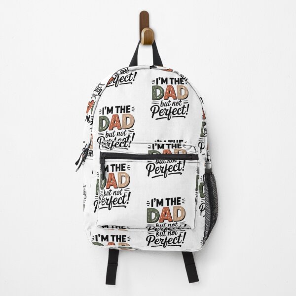 Item preview, I’m The Father But Not Perfect – Funny Dad Quote, Earth Tone Fatherhood Design designed and sold by WHDProduction45.