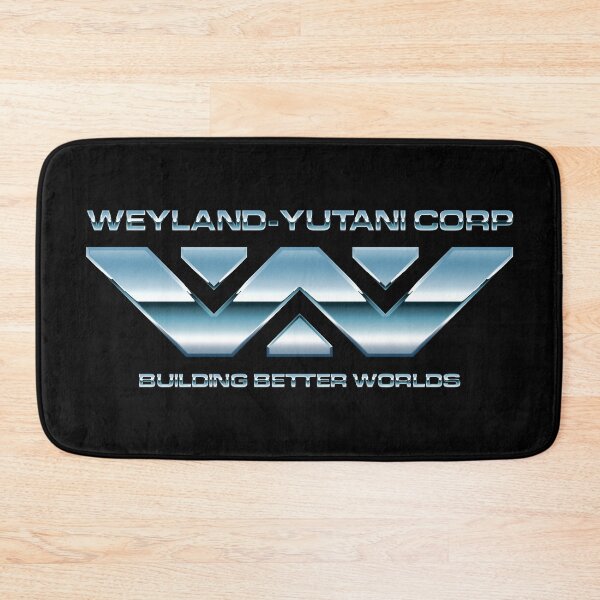 Item preview, Alien Weyland Yutani Corp Metallic Logo designed and sold by Power Up Prints.