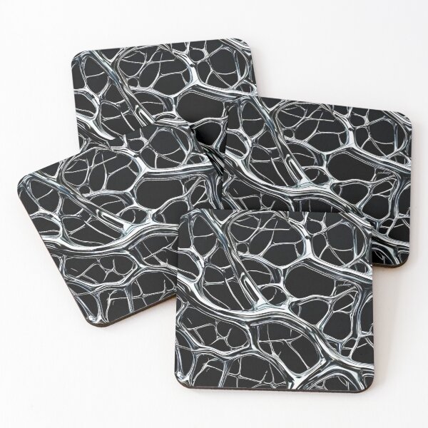 Item preview, Organic Metallic Structure Abstract Form designed and sold by Peac7e.