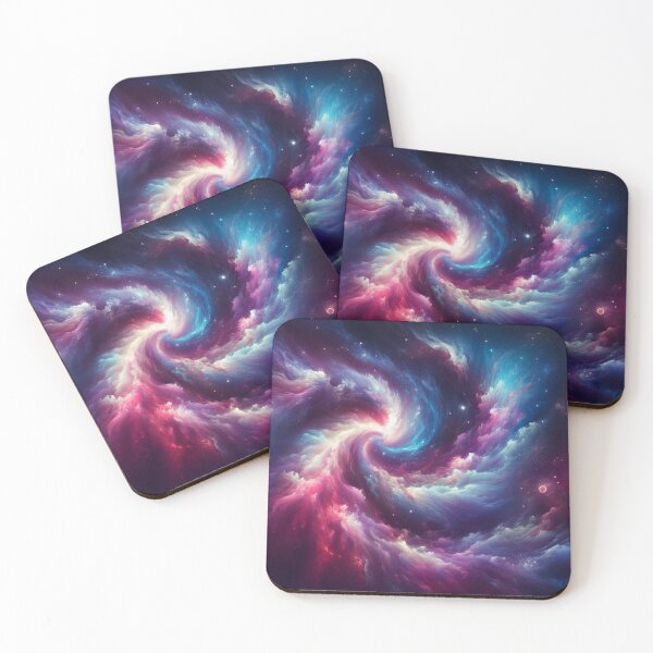 Item preview, Cosmic Spiral Nebula – Abstract Space Art designed and sold by Dogandesighn.