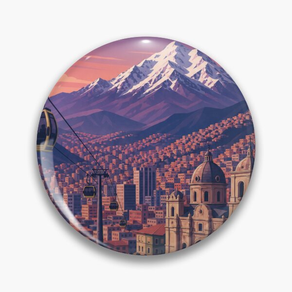 Artikelvorschau, Reiseplakat La Paz, Bolivien entworfen und verkauft von MatthewHeights.