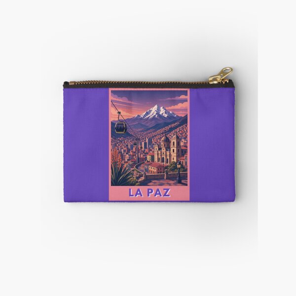 Item preview, La Paz Bolivia Travel Poster designed and sold by MatthewHeights.